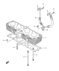 GSX600 Цилиндр