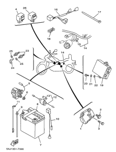 XV125 Электрика 1