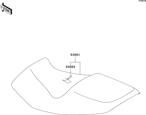 ZX1200 Сиденье