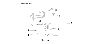 NT650 Cd changer stay