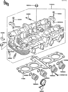 Z550 Головка цилиндров