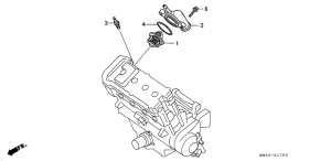 CBR900RR Термостат