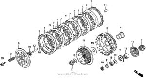 XR650L Сцепление