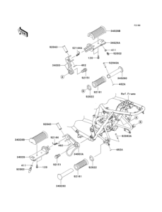 EJ800 Подножки