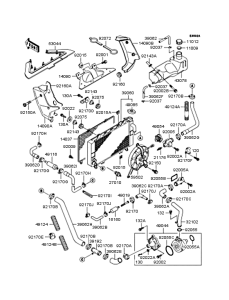 ZR400 Радиатор