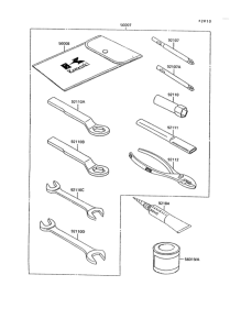 KH125 Инструмент