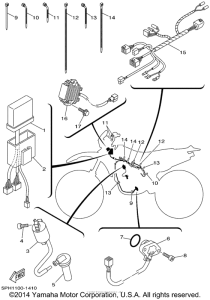 WR250F Электрика