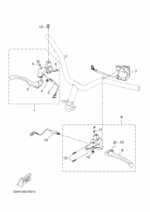 CW50E Interruptor  manillar&palanc