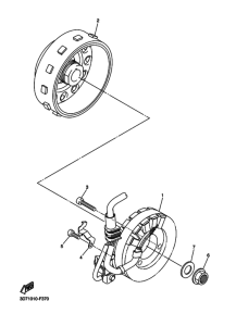 WR250X Генератор