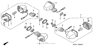 RVT1000R Задний фонарь
