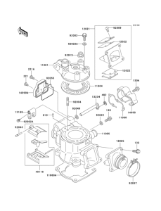  Цилиндр и головка цилиндров