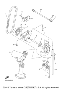 YZF-R6 Масляный насос