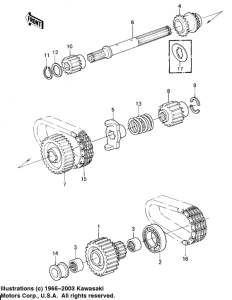  Промежуточный вал