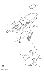 PW50 Боковые обтекатели