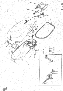 CW50RSP Сидение
