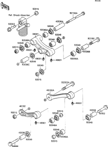 ZX1100 Подвеска