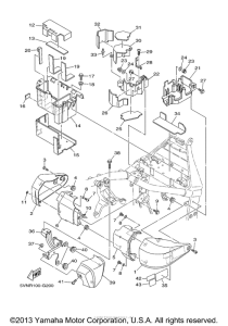 XV17ASXS Боковые обтекатели