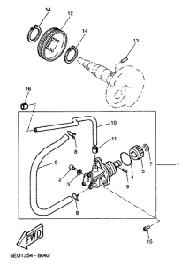 YH50 Масляный насос