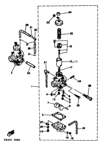 RD350F Карбюратор