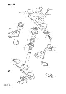 TS200 Траверса нижняя