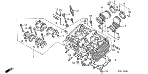  Головка цилиндров