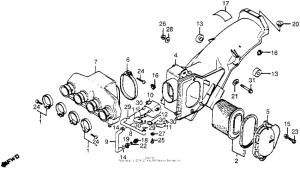 CB650 Воздушный фильтр