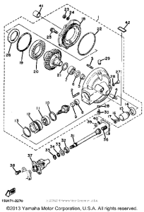 XJ650K Ведущий вал