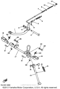 RT100G Stand - footrest
