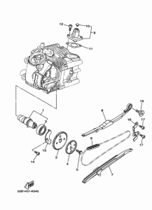 XC115S Camshaft & chain
