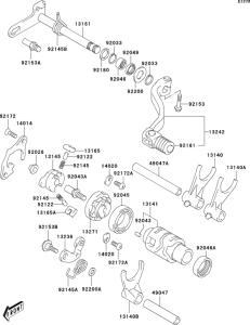  Механизм переключения передач