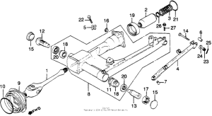 CB900 Swingarm + drive shaft