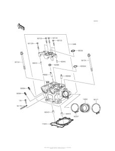  Головка цилиндров