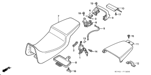 NSR125F Пружина