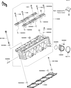 ZR1000 Головка цилиндров