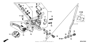  Передний главный тормозной цилиндр