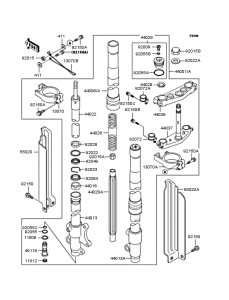  Передняя вилка