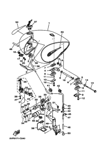 XV1700ATL XV17ATLS Tank fuel