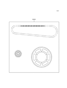 ZX600 Цепное звено