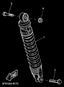 CW50RS Задняя подвеска