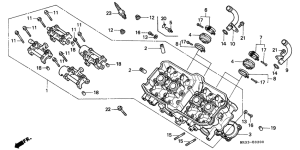  Головка цилиндров