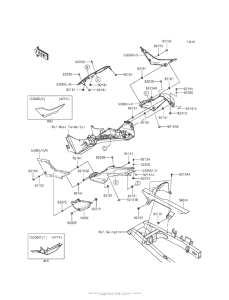 EX300 Боковые обтекатели
