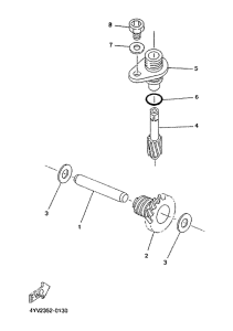 TZR50 Тахометр