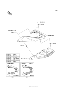 ZR1000 Боковые обтекатели