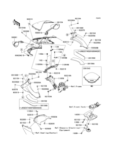 ZX1400 Обтекатели