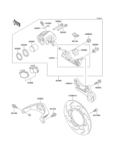  Передний суппорт