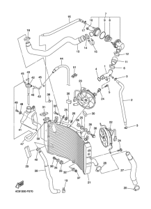 YZF-R1 Radiator & hose