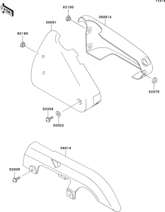 EN500 Боковые обтекатели