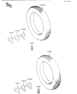 KZ250 Покрышки