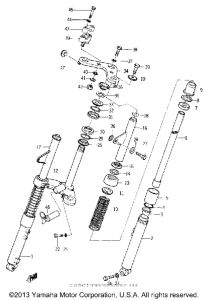 YL1 Передняя вилка