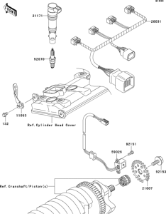 ZX1000 Система зажигания